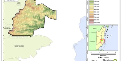 Mapa sittee ibaiaren Belize
